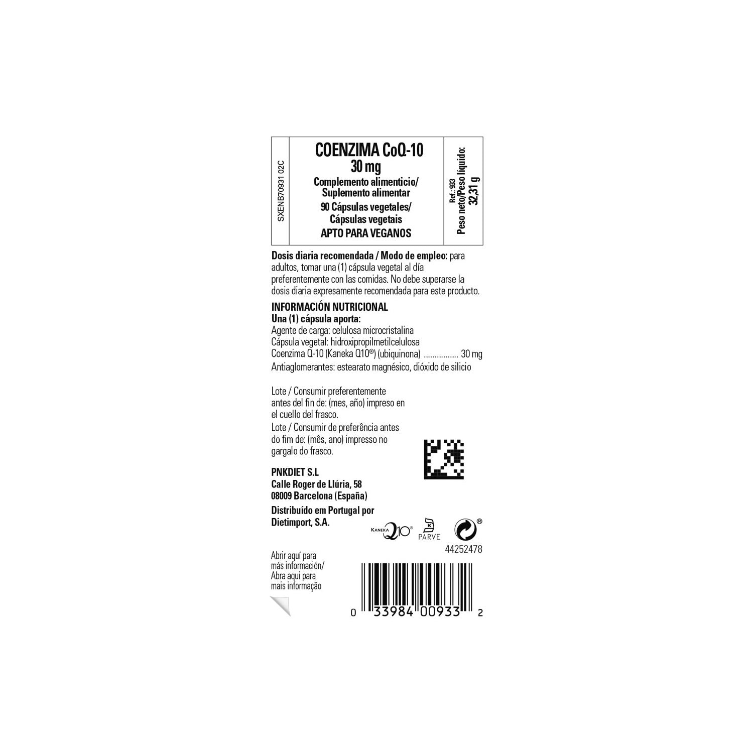 Solgar Coenzima Q-10 30mg 90vcaps