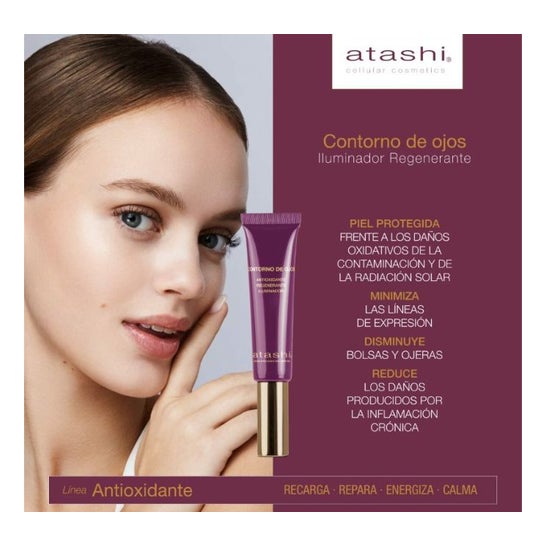 Atashi Terapia Antioxidante Longévité Contorno de Ojos 15ml