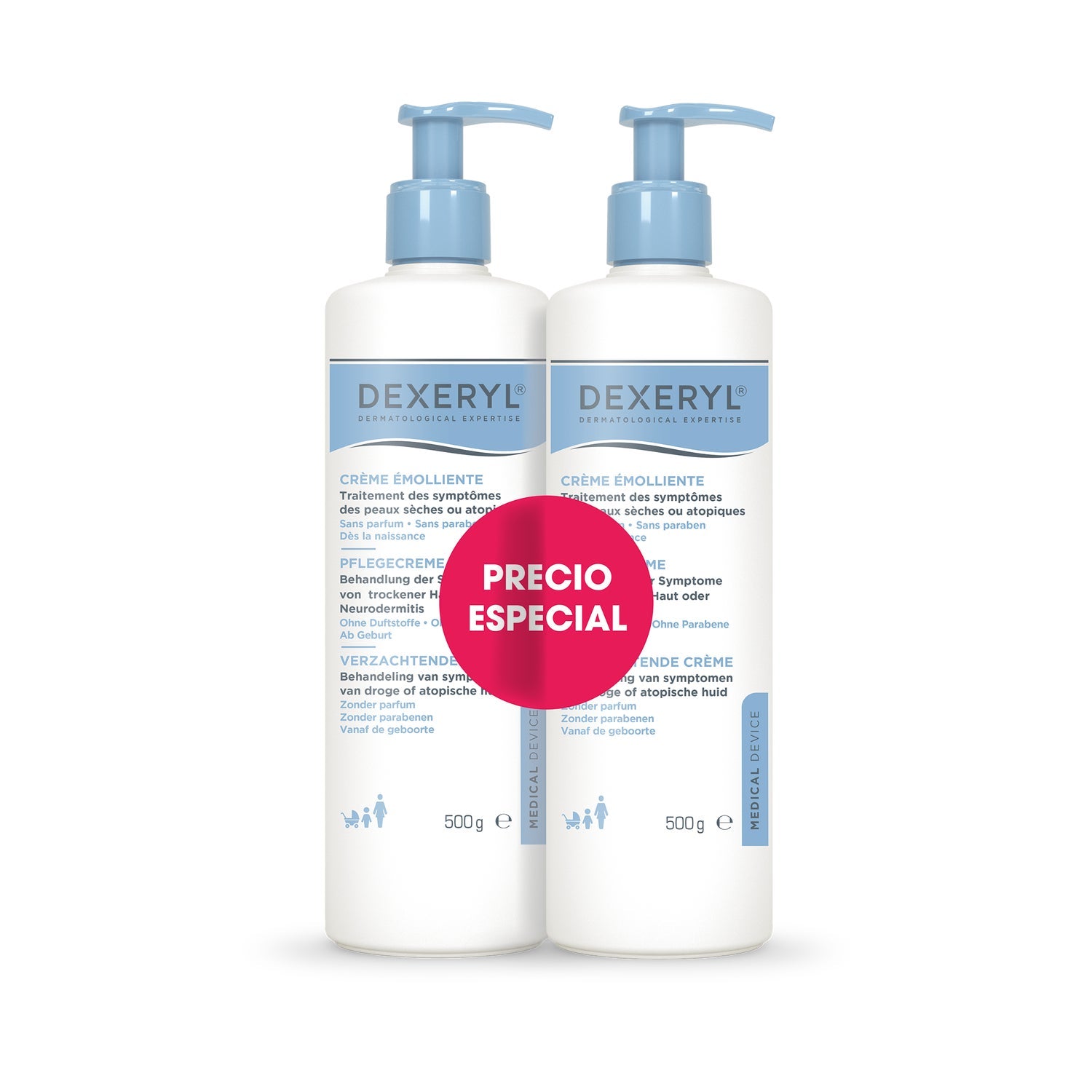 Dexeryl Crema Emoliente 2x500g