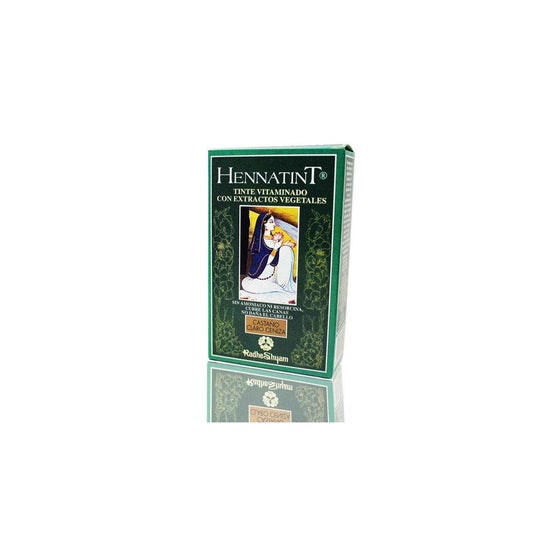 Radhe Shyam Hennatint Castaño Claro Cinza 60ml