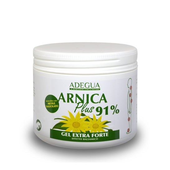 Adegua Arnica Plus 91% Gel Extra Fuerte Efecto Balsámico 500ml