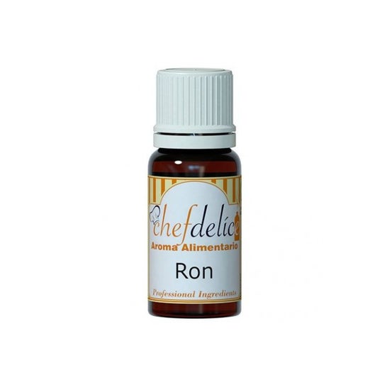 Chefdelice Aroma Ron sin Gluten Concentrado 10ml