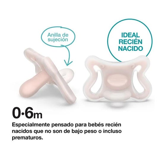 Suavinex Chupete Fisiológico Silicona SX Pro 0-6m 1 ud