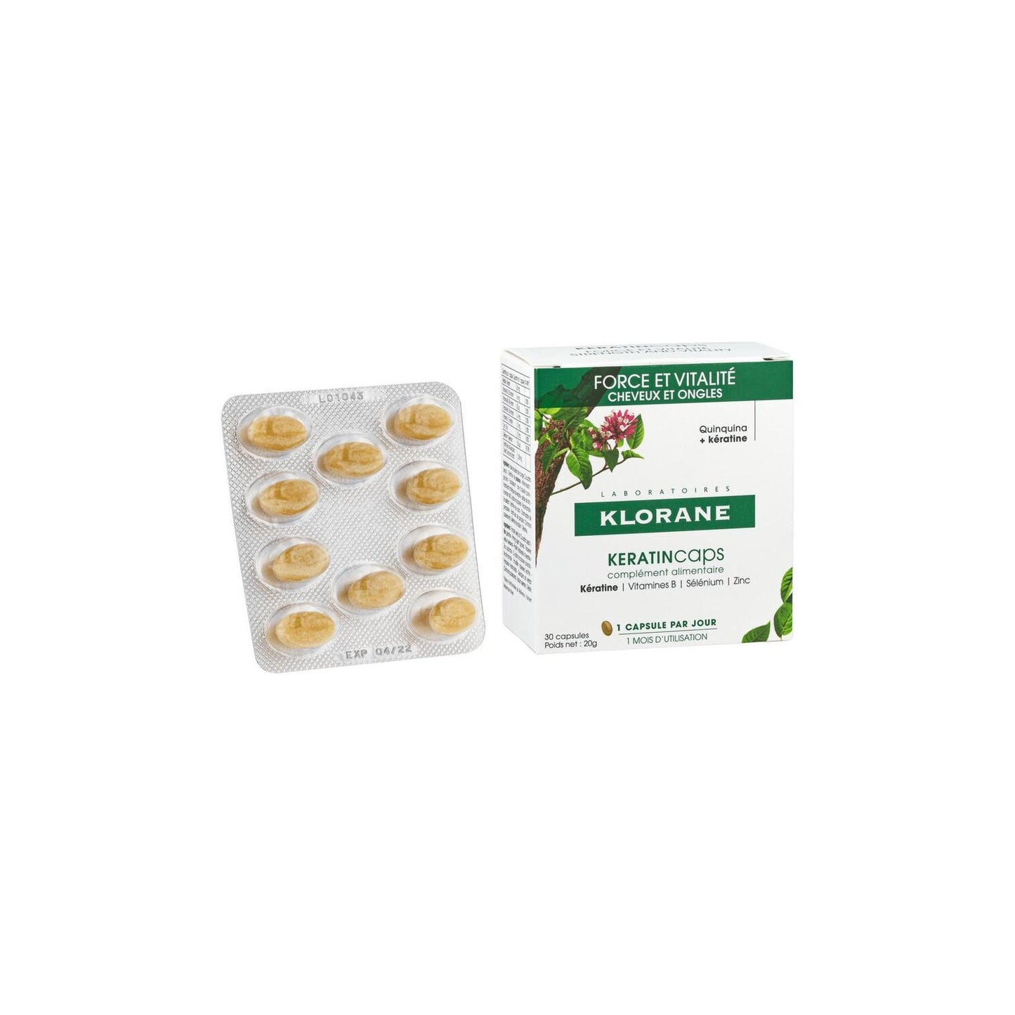 Klorane Keratincaps 30caps