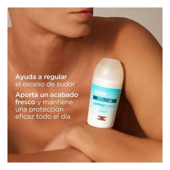 ISDIN Deo Lambda Control Intense 48h Fresh Roll-on 2x50ml