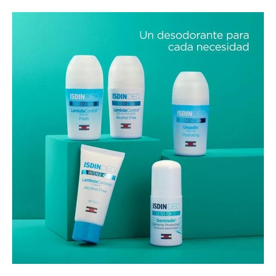ISDIN Deo Lambda Control Intense 48h Fresh Roll-on 2x50ml