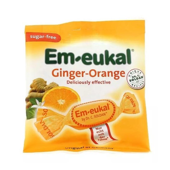 Caramelos Balsamico Em-eukal Naranja 50g
