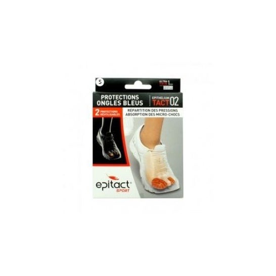 Epitact Sport Tact 2 Protectores Uñas Azules Talla S 2uds