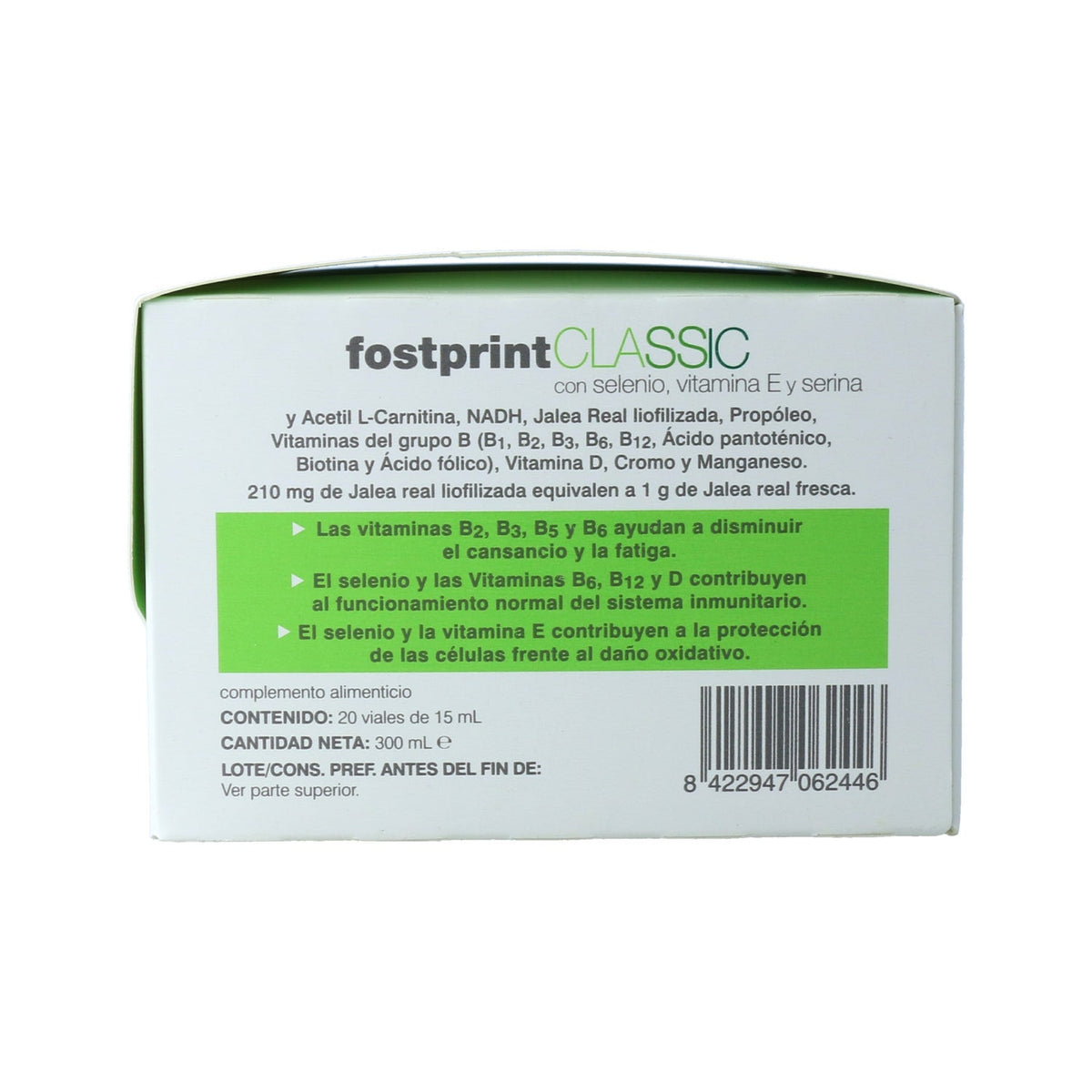 Soria Natural® FostPrint Classic 20amp