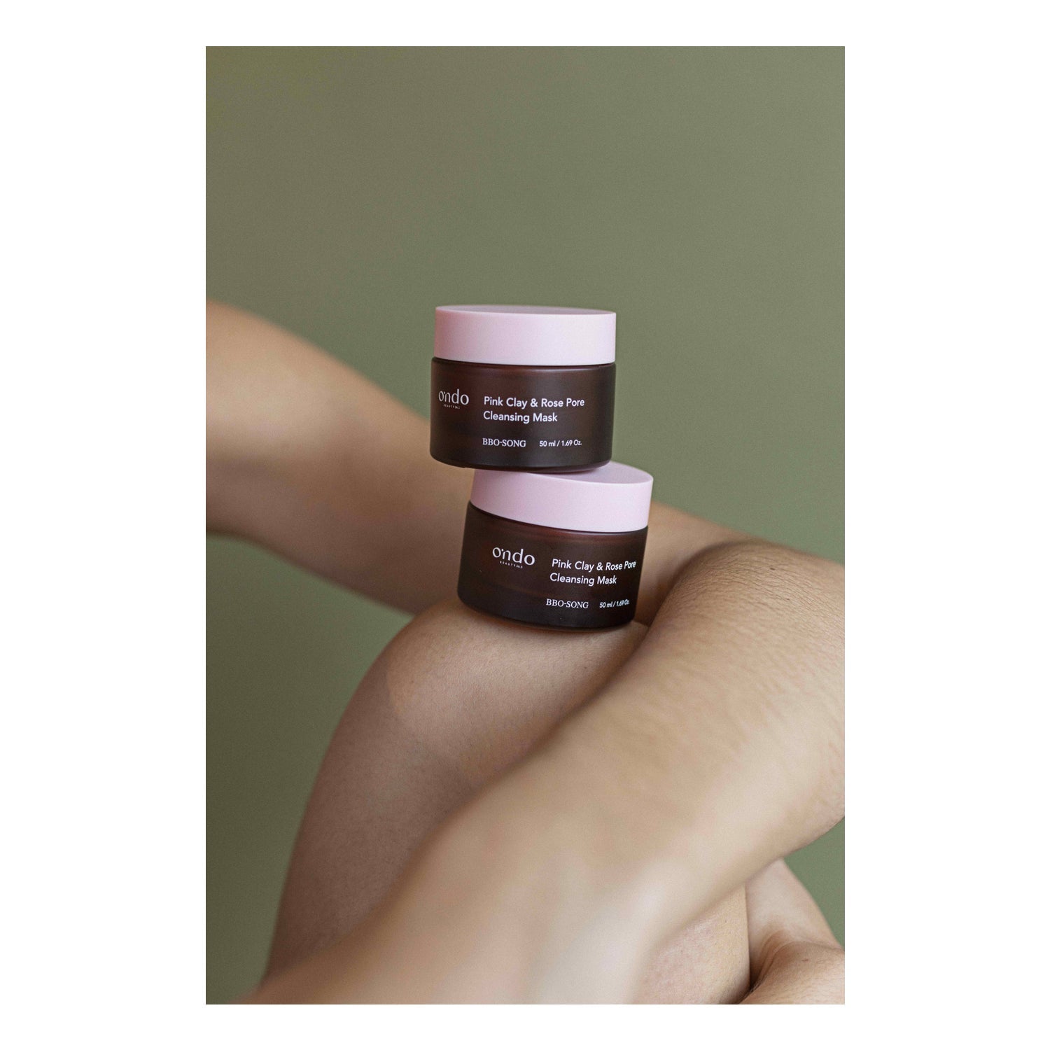 Ondo Beauty Pink Clay & Rose Pore Cleansing Mask 50ml