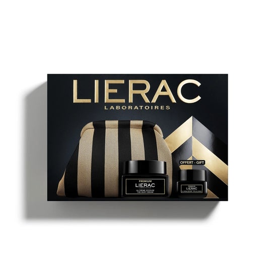 Lierac Pack Premium Crema Sedosa 50ml + Contorno Ojos 20ml + Neceser