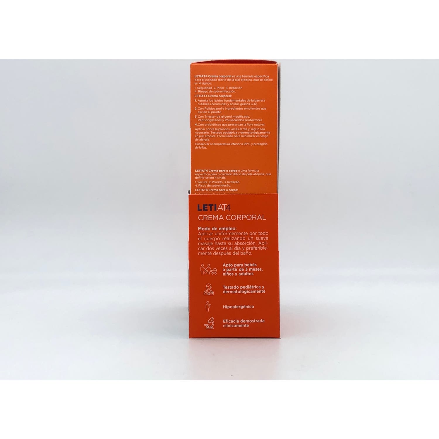 Leti AT4 Crema Corporal Piel Atópica 2x200ml