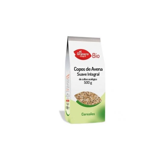 Granero Alimentacion Copos Avena Suaves Integrales Bio 500gr
