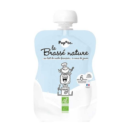 Popote Le Brassé Nature Bolsa de Leche Bio +6m 100g