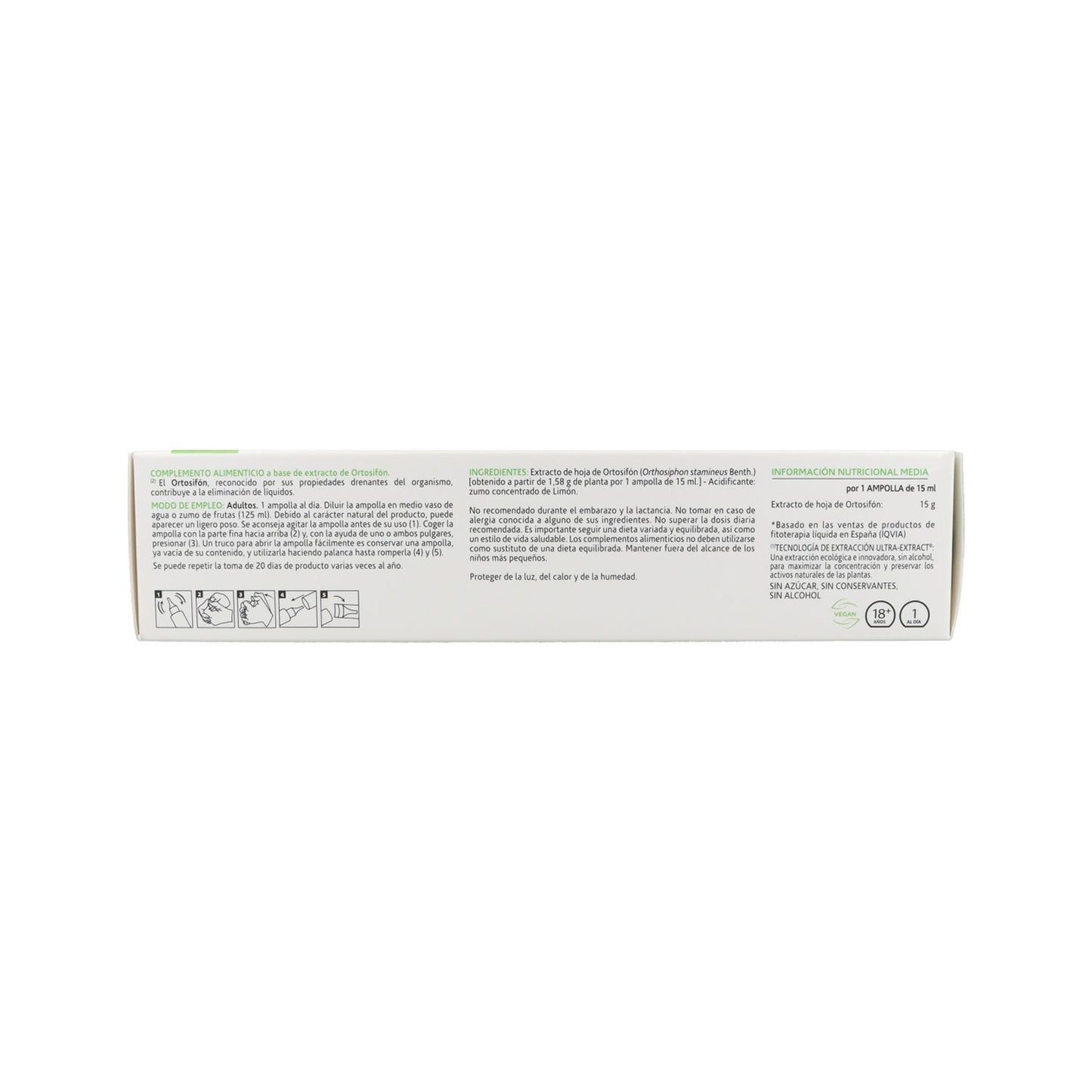 Arkopharma Arkofluido Ortosifón 20 ampollas