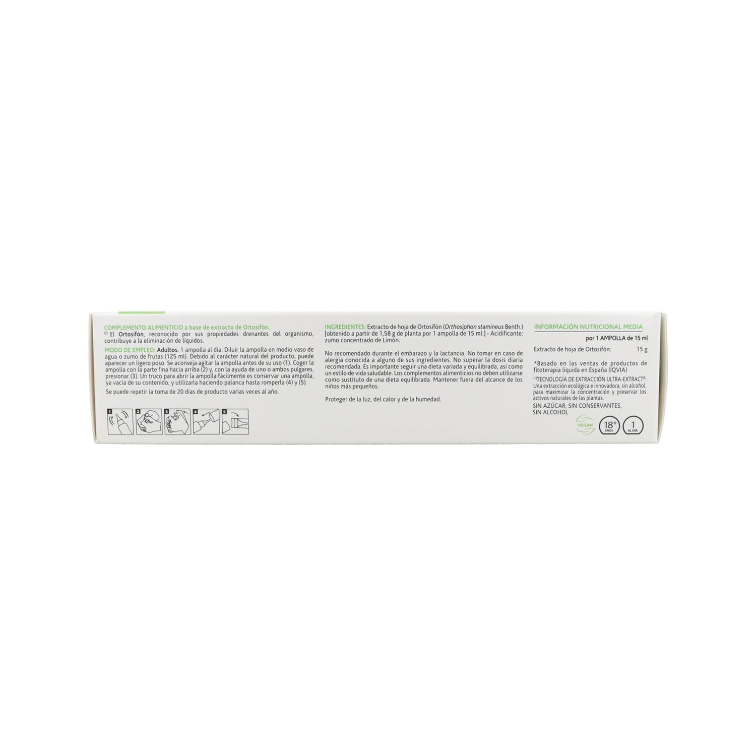 Arkopharma Arkofluido Ortosifón 20 ampollas