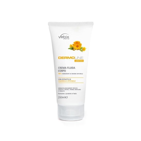 Vebix Dermoline Crema Corporal Fluida Caléndula 250 ml