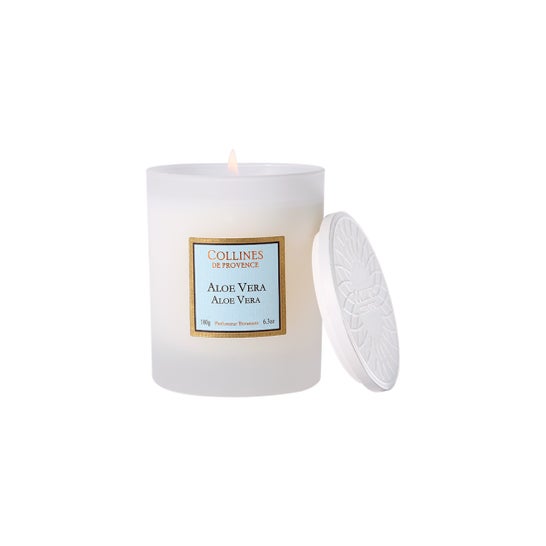 Collines de Provence Vela Perfumada Aloe Vera 180g