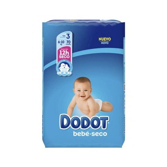 Dodot Etapas Talla 3 70uds