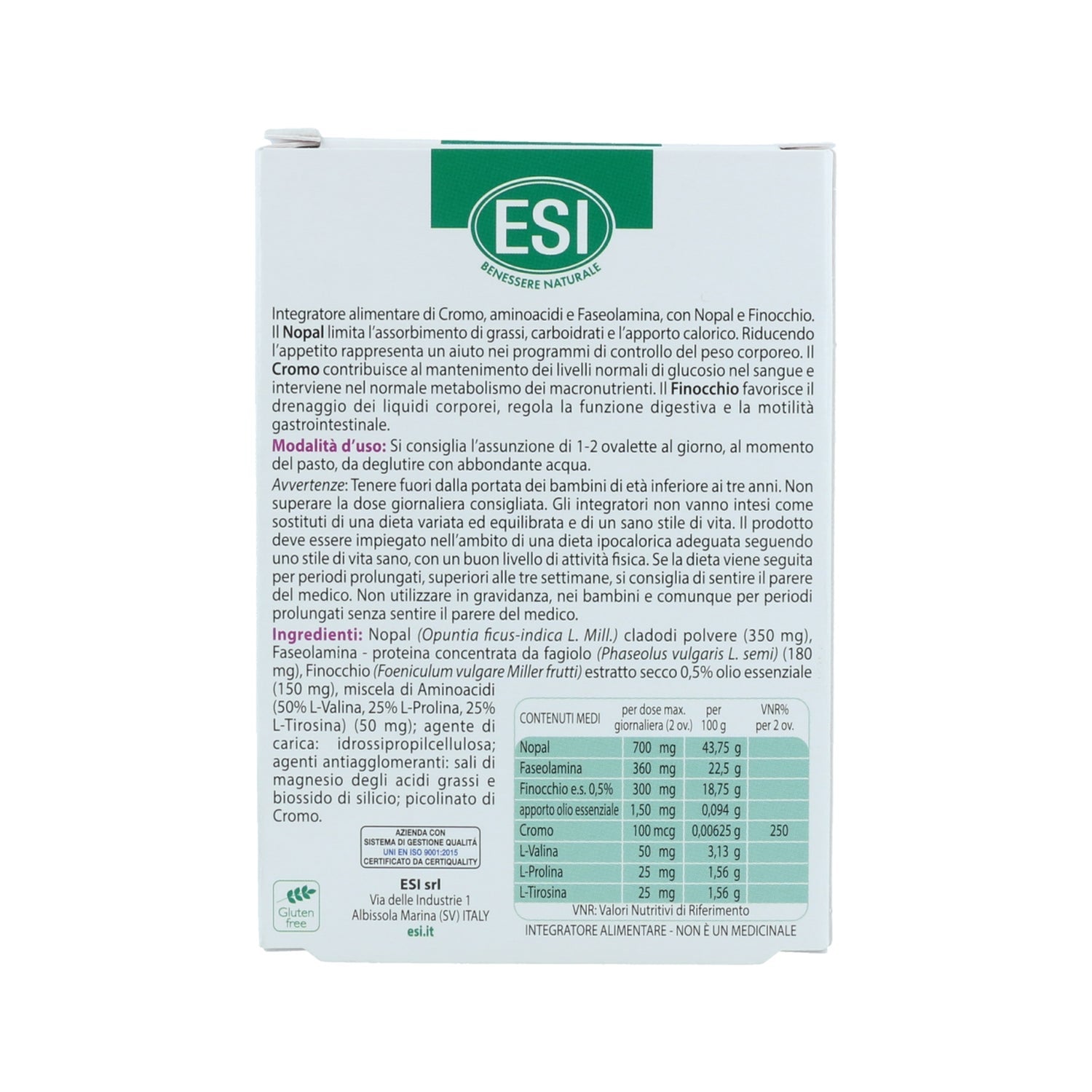 ESI Fit Bloquea la Absorción 24 Tabletas