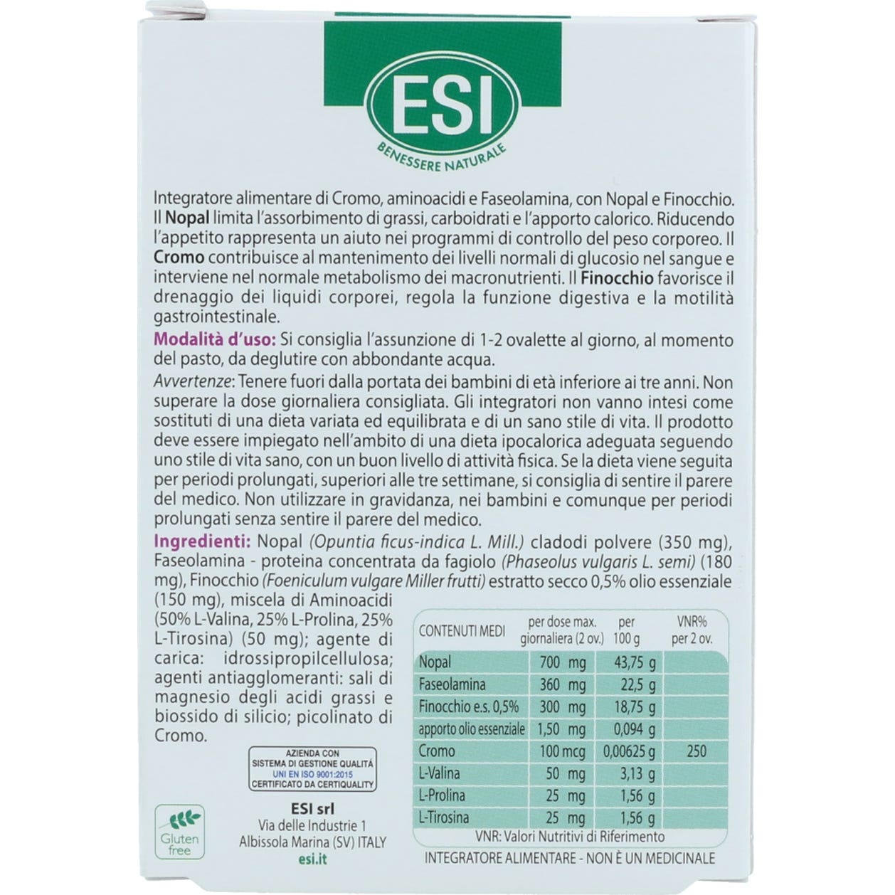 ESI Fit Bloquea la Absorción 24 Tabletas