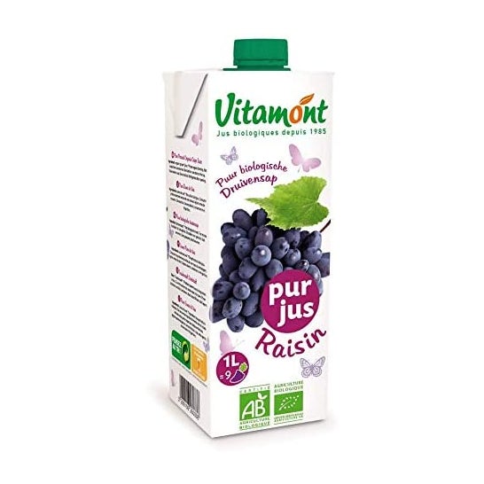Vitamont Puro Jugo de Uva Bio 1l