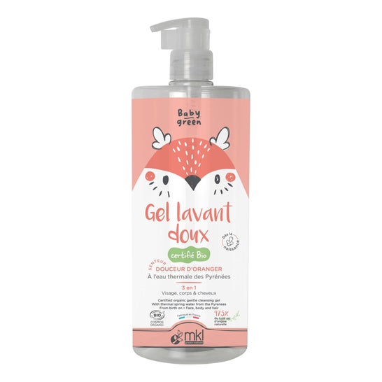 Mkl Green Nature Baby Green Gel Limpiador Suave Bio 1L