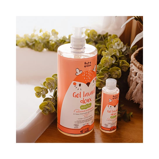 Mkl Green Nature Baby Green Gel Limpiador Suave Bio 1L