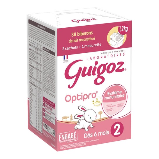 Guigoz Optipro 2 Leche en Polvo 1,2kg