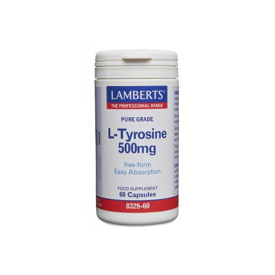 Lamberts Tirosina 500 Mg 60 Cap