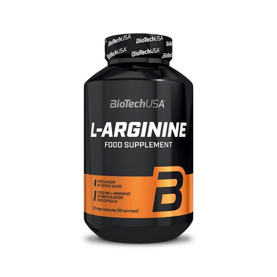 Nutricosmetics World Biotech USA Suplemento de L-Arginina 90 cápsulas