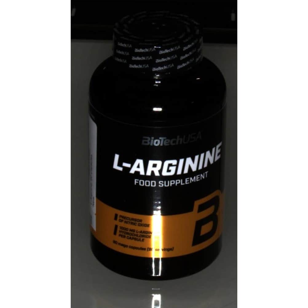 Nutricosmetics World Biotech USA Suplemento de L-Arginina 90 cápsulas