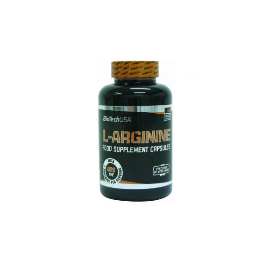 Nutricosmetics World Biotech USA Suplemento de L-Arginina 90 cápsulas