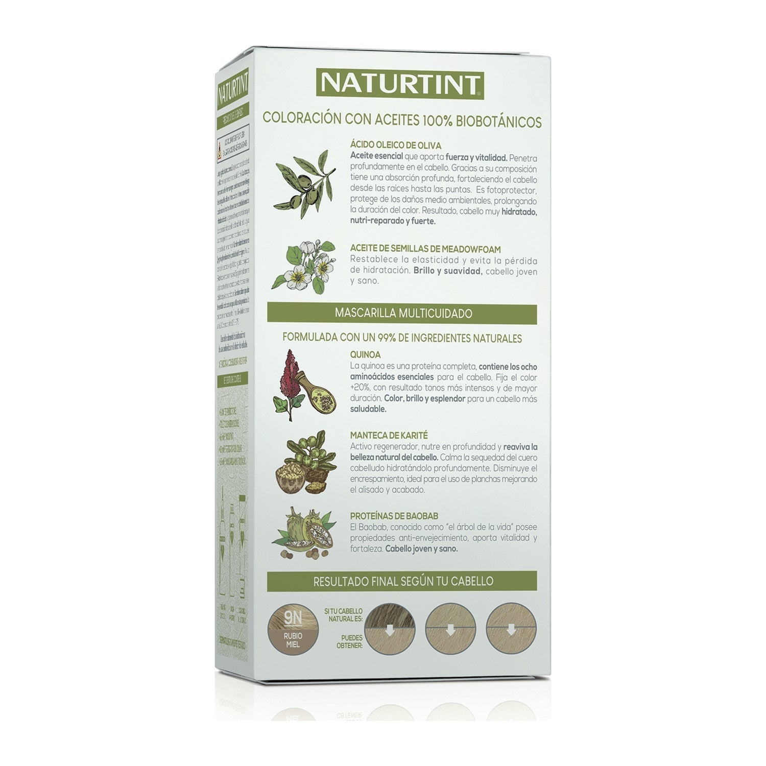 Naturtint 9N Rubio Miel 1ud