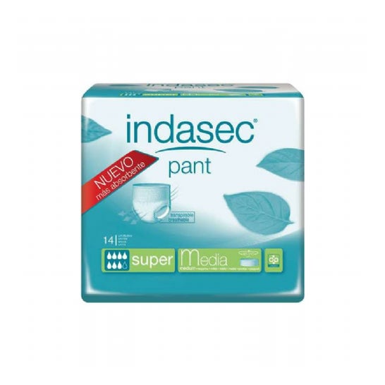 Indasec® Pant Super talla media 10uds