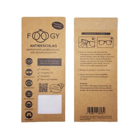 Foogy Microfibra Antivaho Para Gafas 1ud