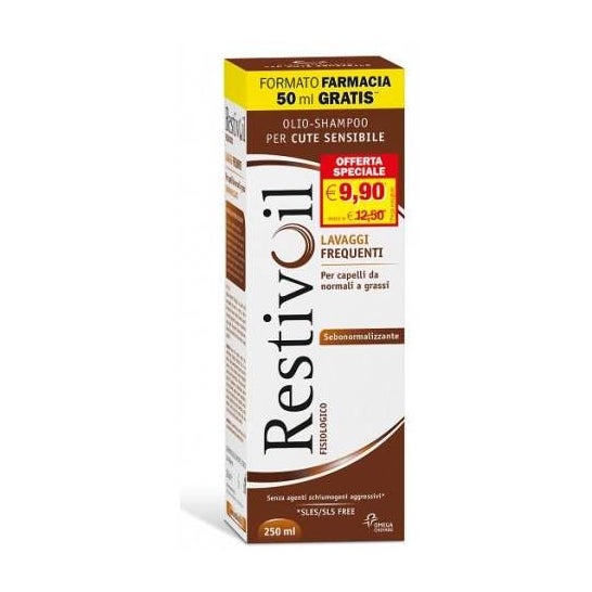RestivOil Champú Normalizante Sebo Fisiológico 250ml