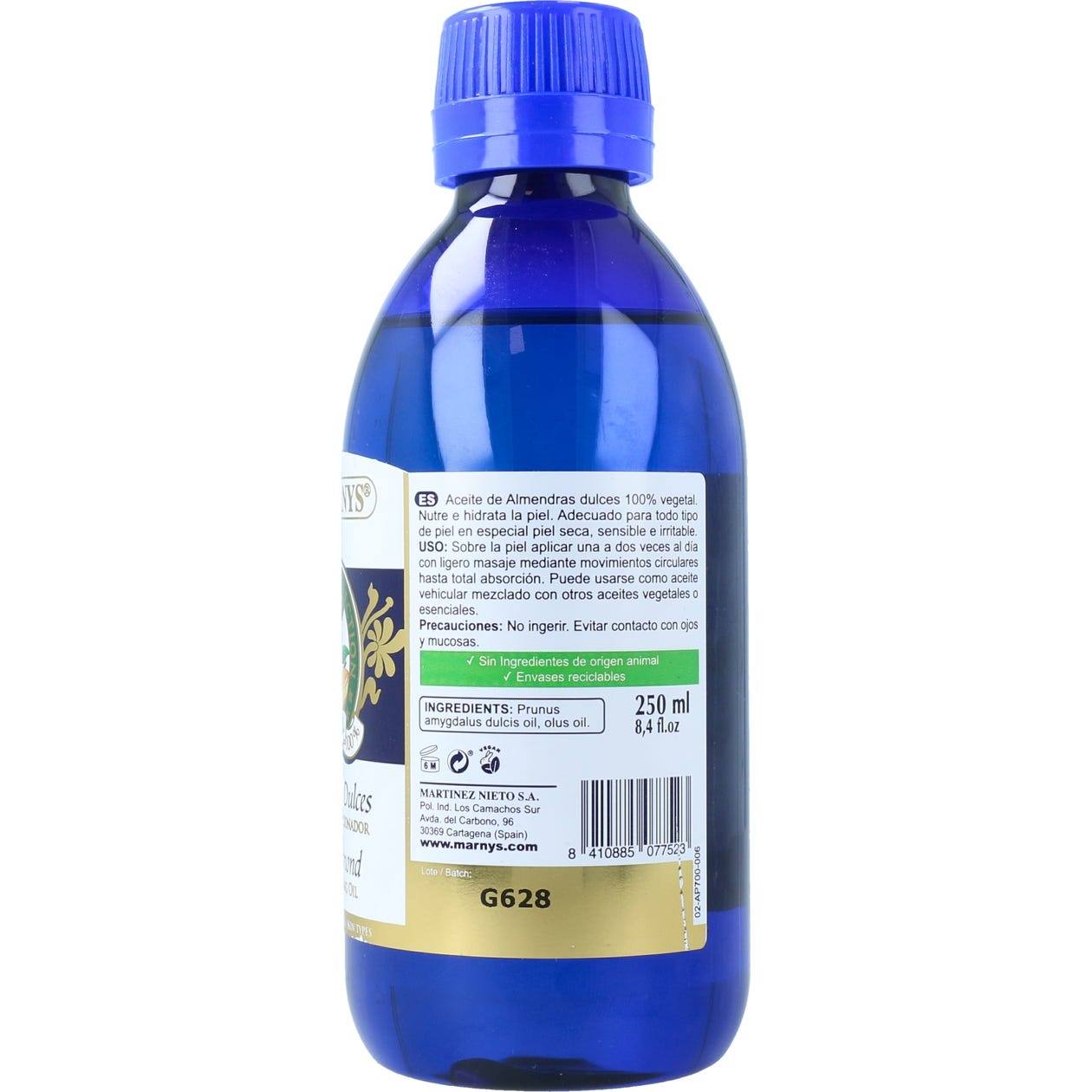Marnys Aceite Puro de Almendras Dulces Acondicionador 250ml
