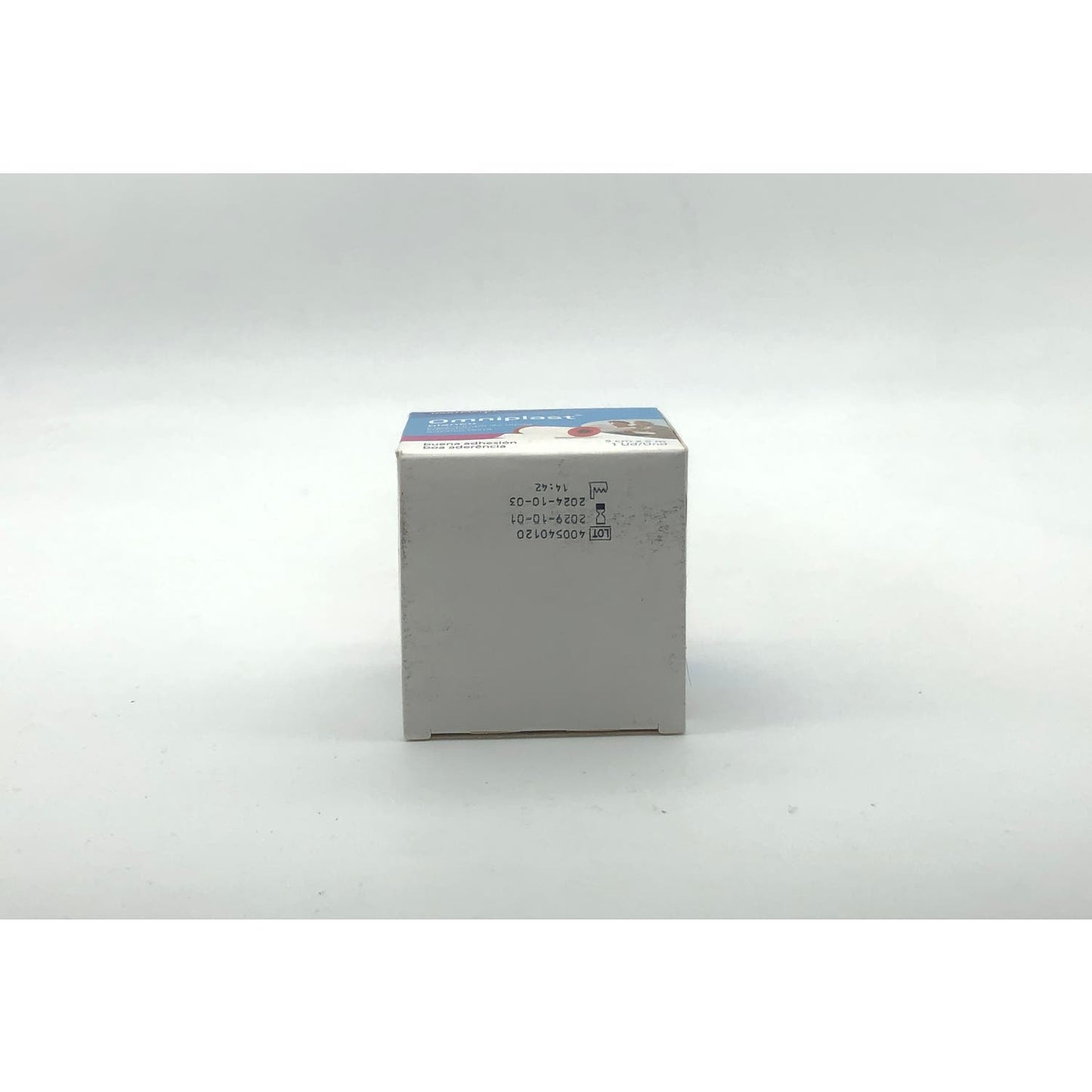 Omniplast esparadrapo hipoalérgico tejido resistente 5mx5cm 1ud