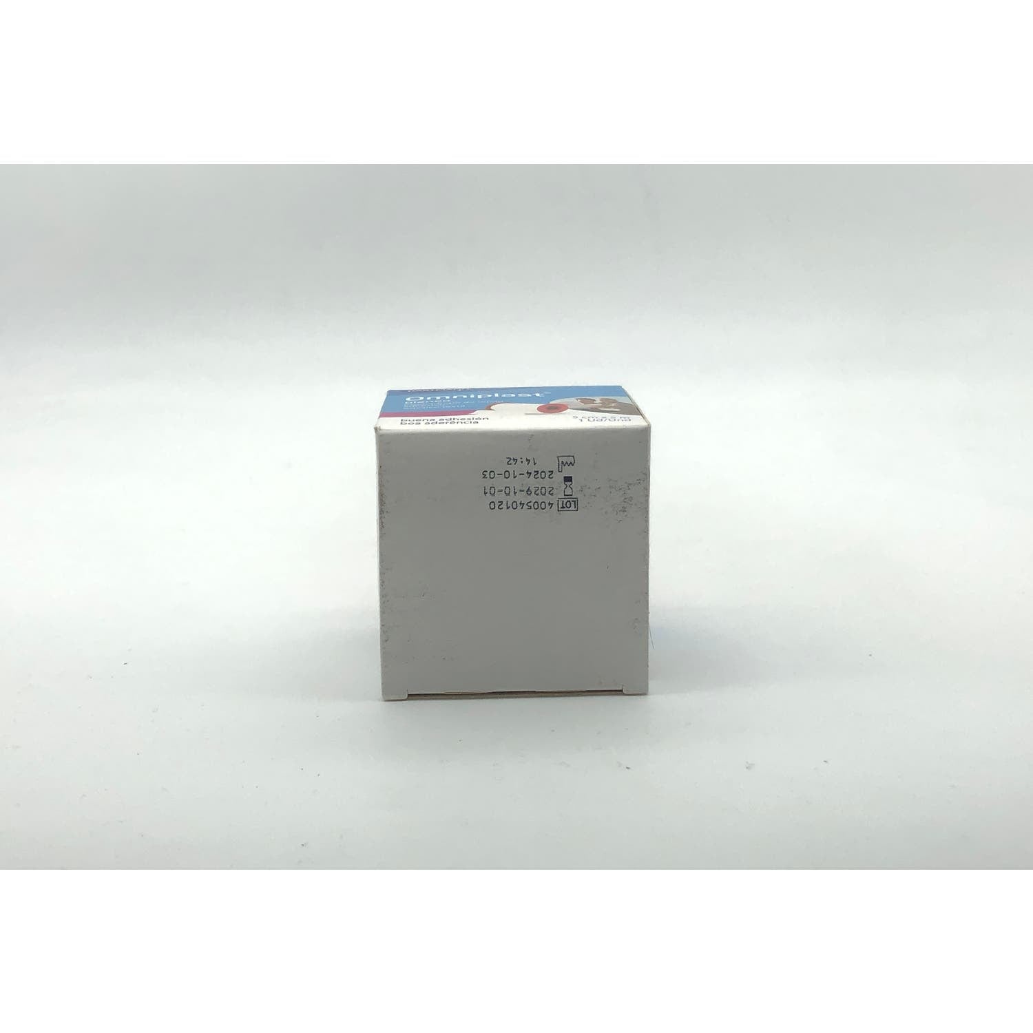 Omniplast esparadrapo hipoalérgico tejido resistente 5mx5cm 1ud