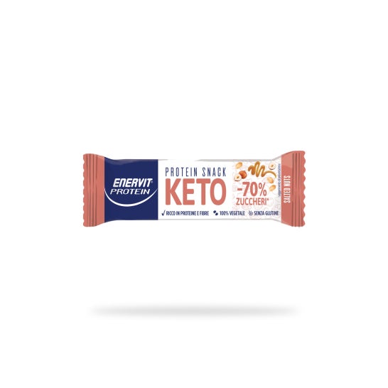 Enervit Protein Keto Frutos Secos Salados 35g