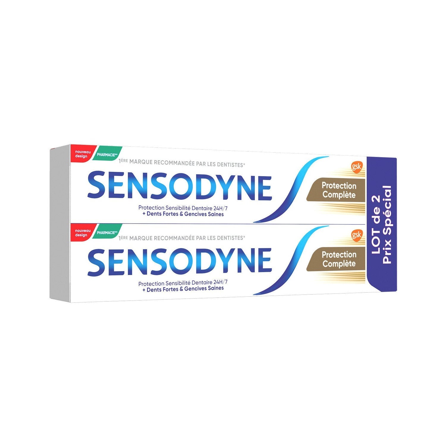 Sensodyne Protection Complète 75Ml X2