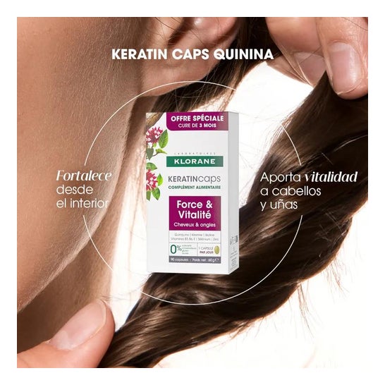 Klorane Keratincaps 90caps