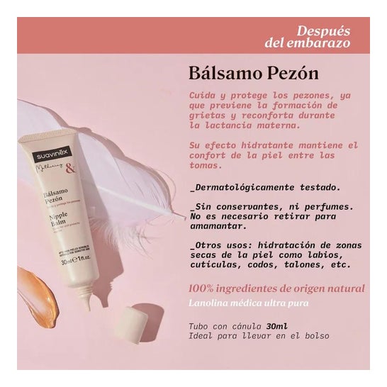 Suavinex Crema del Pezón 30ml