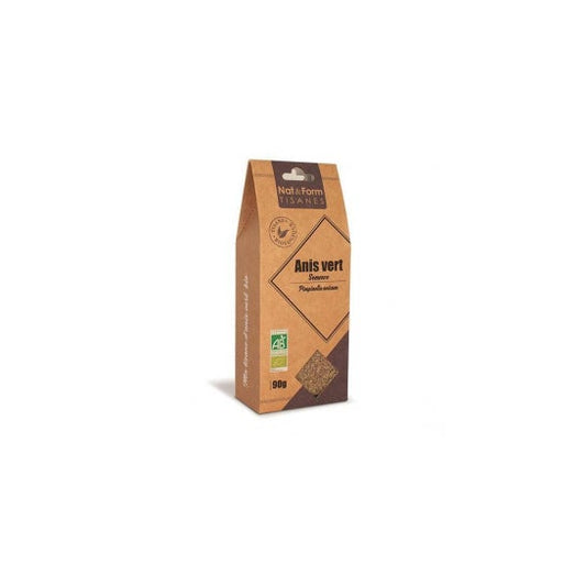 Nat&Form Hojas de Té Verde Anisado Semi Orgánico 90 g