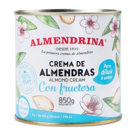 Almendrina Crema Almendras Leche sin Azúcar sin Gluten 850g