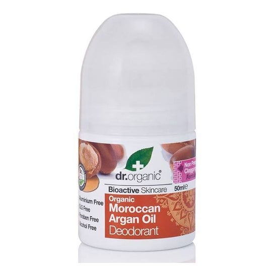 Dr.Organic Argan Deodorant Roll On 50 ml