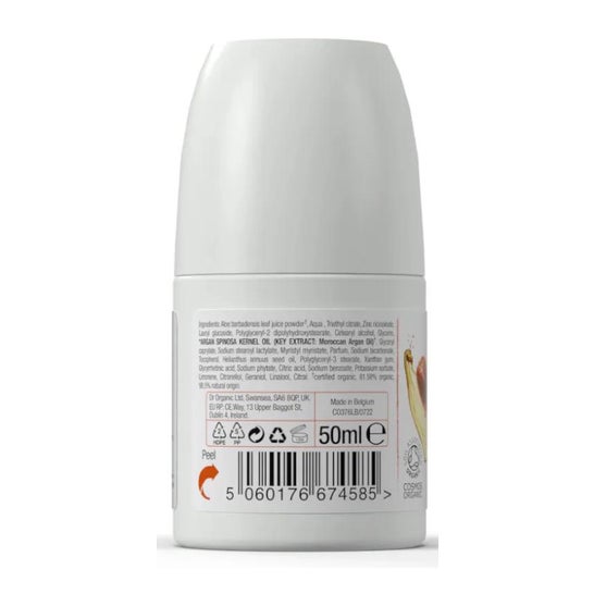 Dr.Organic Argan Deodorant Roll On 50 ml