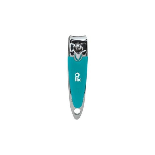 Plic Tijeras para Uñas Cuchillas Rectas Verde Lima 1 ud