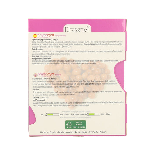 Drasanvi Phytocyst Arándano Probióticos 30cap
